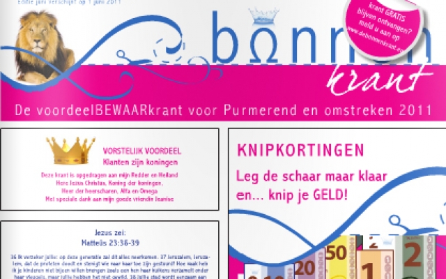 Bonnenkrant mei 2011