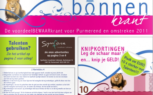 Bonnenkrant juli 2011