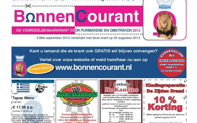 BonnenCourant augustus 2012